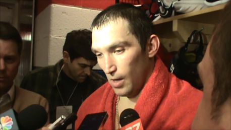 Ovechkin Feels Tough Luck Reason For Opposition's Quick Response Goals ...